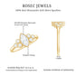 Marquise Moissanite Engagement Ring with Trios
