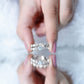 Heart Shape Moissanite Vintage Wedding Ring Set