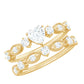 Heart Shape Moissanite Vintage Wedding Ring Set