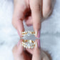 Heart Shape Moissanite Vintage Wedding Ring Set