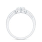 Heart Shaped Moissanite Designer Engagement Ring
