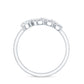 Nature Inspired Moissanite Anniversary Ring for Women