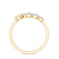 Nature Inspired Moissanite Anniversary Ring for Women