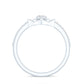 Certified Moissanite Floral Engagement Ring For Her