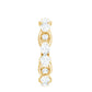 Certified Moissanite Designer Wedding Band