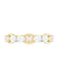 Certified Moissanite Designer Wedding Band