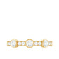 Certified Moissanite Semi Eternity Wedding Band Ring