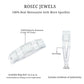 Bar Set Moissanite Baguette Wedding Band Ring