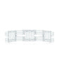 Bar Set Moissanite Baguette Wedding Band Ring