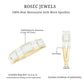 Bar Set Moissanite Baguette Wedding Band Ring