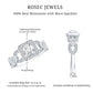 Vintage Inspired Moissanite Halo Engagement Ring with Certificate