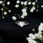 1.5 Carat Solitaire Moissanite Heart Promise Ring