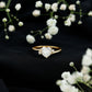 1.5 Carat Solitaire Moissanite Heart Promise Ring