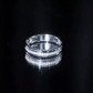 Certified Moissanite Classic Wedding Band Ring