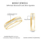 Certified Moissanite Classic Wedding Band Ring