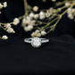 Certified Moissanite Promise Ring For Engagement