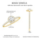 Certified Moissanite Promise Ring For Engagement
