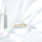 2 Carat Round Shape Moissanite Halo Wedding Ring Set