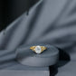 Certified 2 Carat Oval Moissanite Hidden Halo Engagement Ring