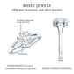 Solitaire Oval Cut Moissanite Split Shank Engagement Ring