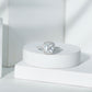 Victorian Style 3 Carat Cushion Moissanite Halo Engagement Ring