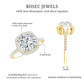 Victorian Style 3 Carat Cushion Moissanite Halo Engagement Ring