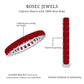 Princess Cut Ruby Eternity Ring – Thin Ruby Wedding Band in Shared Prong Setting | Real AAA Ruby