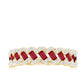 Natural Baguette Ruby Half Eternity Band with Diamond