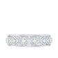 Moissanite Celtic Knot Wedding Band Ring