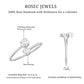 Bezel Set Diamond Toi Et Moi Ring for Promise