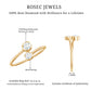Bezel Set Diamond Toi Et Moi Ring for Promise