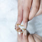 Anillo de Promesa Solitario de Moissanita con Forma de Corazón