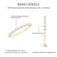 Baguette Cut Diamond Stackable Ring in Shared Prong Setting