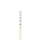 Baguette Cut Diamond Stackable Ring in Shared Prong Setting