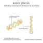 Minimal Diamond Zig Zag Eternity Band Ring