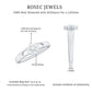 Anillo de promesa en forma de flor con diamantes, inspirado en la naturaleza, para propuesta de matrimonio