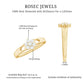 Anillo de promesa en forma de flor con diamantes, inspirado en la naturaleza, para propuesta de matrimonio
