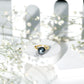8 Carat Solitaire Tahitian Pearl Bypass Engagement Ring with Diamond