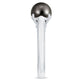 7.5 CT Classic Tahitian Pearl Solitaire Ring with Surprise Diamond