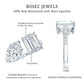 Toi Et Moi Moissanite Engagement Ring for Women