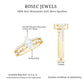 Certified Brilliant Cut Moissanite Marquise Cut Engagement Ring