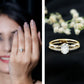 Oval Cut Moissanite Engagement Ring For Women