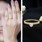 Heart Shape Moissanite Designer Engagement Ring for Women