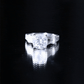 Cushion Cut Moissanite Solitaire Engagement Ring with Split Shank