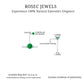 Natural Solitaire Emerald Promise Ring in Lotus Basket Setting