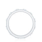 Certified Moissanite Wedding Band