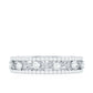 Certified Moissanite Wedding Band