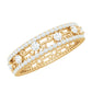 Certified Moissanite Wedding Band