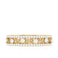 Certified Moissanite Wedding Band