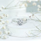 1.3 CT Moissanite Bezel Set Engagement Ring For Women